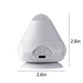 thumbnail image 2 of Estbridge Mini Portable Massager for Neck Shoulders Back Muscle  Vibration Travel Heating Handheld Electric Massager Ball USB Rechargeable  Gift for Families  2.8”x2.8”x2.8”  1PC  Blue, 2 of 9