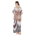 thumbnail image 4 of Oussum Caftan pour Femmes Robe Été Ample Décontractée Grande Taille Robe de Soirée Imprimée Caftan Long pour Dames Robes Élégantes en Ligne, 4 of 4