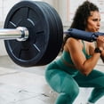 thumbnail image 4 of GloryStar Heavy Duty Safety Squat Bar, 700 Lb Capacity, Includes Padded Shoulder and Neck Support, 2 Locking Collars, Fits 2-Inch Weight Plates (Weights Not Included), 4 of 7