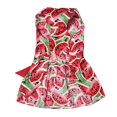thumbnail image 2 of Chien Robe d'Été Sweetie Blanc Points Modèle Robes Vêtements avec Bowknot Robe Sans Manches Cool pour Chien Chiot Chat, 2 of 7