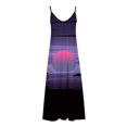 thumbnail image 5 of Fankiway Robe Imprimée à Bretelles Dos Nu de Printemps/été à la Mode pour Femme Robes d'Été de Plage pour Femmes Grande Taille Robes pour Femmes, 5 of 5