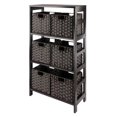 thumbnail image 1 of Leo 7pc Storage Shelf with Basket Set, 1 of 7