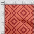 thumbnail image 2 of oneOone Velvet Red Fabric Geometric Fabric For Sewing Printed Craft Fabric By The Yard 58 Inch Wide, 2 of 4