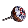 thumbnail image 2 of KNOB-IT VINTAGE HANDPAINTED CERAMIC KNOBS (12-Pack) K000008, 2 of 3