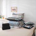 thumbnail image 4 of YST Vintage Anchor Bedding, Nautical Theme Comforter Set, 7-Piece, Full, 4 of 4