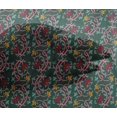 thumbnail image 4 of oneOone Viscose Chiffon Fabric Leaves & Floral Block Print Fabric By Yard 42 Inch Wide, 4 of 4