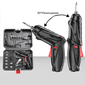 Electric Screwdriver 47Pcs Cordless Screwdriver 3.5N.M Power Screwdriver, 3.6V Cordless Drill Screwdriver Rechargeable