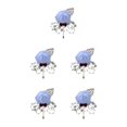 thumbnail image 3 of relayinert Broche Moderne Minimaliste Unique et à la Mode Pièce de Déclaration Épingles de Luxe pour Mariages Blanchiment 5Set, 3 of 6