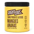 thumbnail image 2 of Righteous Gelato Dairy Free Mango Pineapple Sorbetto, RIGHTEOUS GELATO MANGO PINEAPPLE-Dairy Free Sorbetto combining cold pressed pineapple juice & Alphonso mangoes for a sweet finish., 2 of 5