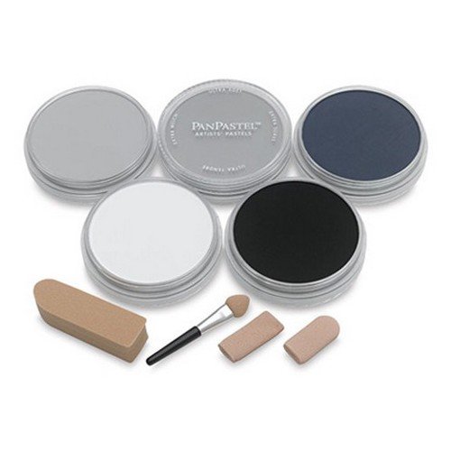 ARMADILLO ART & CRAFT 30054 PANPASTEL SET 5 COLOR GREYS