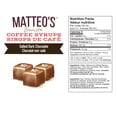 thumbnail image 5 of Matteo's Sugar Free Coffee Syrup, Salted Dark Chocolate, 750mL, 0 Calories, 0 Sugar, (Single Bottle), 5 of 5