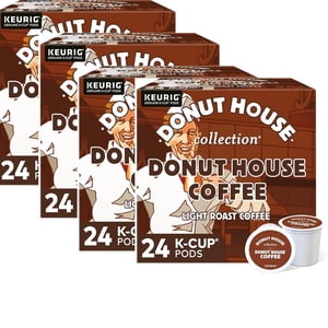Donut house collection Pochettes de café K-Cup régulières, 96 Compte ( 4 boîte )