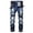 Blue#skinny jeans for men, variant on DDAPJ pyju Men's Slim Fit Biker Jeans 2024 Fashion Ripped Distressed Denim Pants Vintage Destroyed Skinny Jean Pants Straight Leg Moto Jeans Hip Hop Trousers Streetwear Blue M