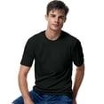 thumbnail image 1 of Hanes Cool DRI T-Shirt Sans Étiquette pour Homme, 3TG, Noir, 1 of 4