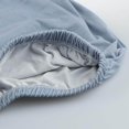 thumbnail image 5 of Housse Extensible en Spandex pour Chaise de Bureau Gris, 5 of 5