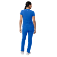 thumbnail image 2 of Adar Addition Go-Basic Scrub Set For Women - Slim V-Neck Scrub Top & Skinny Cargo Scrub Pants, 2 of 7