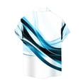 thumbnail image 4 of Styesk T-Shirts pour Hommes Col Rabattu Fluide Léger Manches Courtes Cardigan Boutonné Haut Chemise Manches Courtes Col Rabattu Haut Chemise, 4 of 4