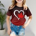 thumbnail image 2 of WEAIXIMIUNG T-Shirts pour Adolescentes T-Shirts Tendance pour Filles T-Shirt à Manches Courtes d'Été Col Ras du Cou T-Shirt Coupe Décontractée T-Shirts Basiques, 2 of 4