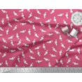 thumbnail image 2 of Soimoi Viscose Chiffon Fabric Floral & Cat Animal Decor Fabric Printed Yard 42 Inch Wide, 2 of 3