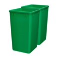thumbnail image 1 of Rev-A-Shelf 27 qt. Replacement Waste Container for Rev-A-Shelf Pullouts, Green, 2-pack, 1 of 12