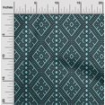 thumbnail image 1 of oneOone Polyester Lycra Fabric Ethnic Geometric Flame Stitch Print Fabric BTY 56 Inch Wide, 1 of 4