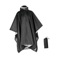 thumbnail image 3 of Poncho de Pluie S SERENABLE avec Capuche, Imperméable Réutilisable pour Événements Sportifs, Randonnée, Camping, Noir, 3 of 9