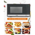 thumbnail image 4 of COMMERCIAL CHEF Small Microwave 0.9 Cu. Ft. Countertop Microwave with Touch Controls & Digital Display, 4 of 7