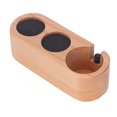 thumbnail image 3 of Tamper Station Wooden Base, Healthy Secure Paint Treatment Beech Coffee Filter Tamper Holder  For Cafe, 3 of 8