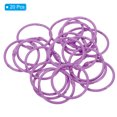 thumbnail image 3 of Unique Bargains 1.8' OD 1.5' ID Loose Leaf Rings Binder Ring Book Rings Steel for Scrapbook, Purple 20 Pack, 3 of 6