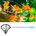 thumbnail image 2 of Removing Debris Waste Aquarium Fine Mesh Net, Fishing Net, Blue For Small Fish Fishing Tank For Shrimp Aquarium Round, 2 of 8