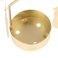 thumbnail image 4 of jifeng Novelty GOLDEN Plated Tea light Candle Holder 13cm Home Wedding Table Decor Glow Owl, 4 of 9