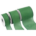 thumbnail image 2 of Joycrosso Burlap Wired Edge Ribbon 4 inch x 10 Yards, Forest Green, Ideal for Crafting, Gift Wrapping, Wreath, Christmas Tree, and Rustic Wedding Decorations, 2 of 4