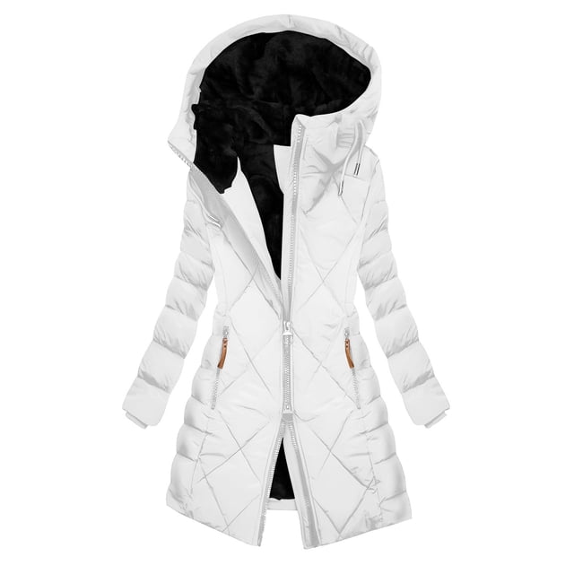Manteaux d'Hiver pour Femmes - Longueur Régulière, Rembourrés - Décontractés, Usage Quotidien
