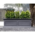 thumbnail image 3 of Veradek Brixton Window Box 36" Planter Black, 3 of 7