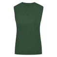 thumbnail image 4 of Débardeurs pour Femmes Mode Femmes Décontracté Sans Manches Col Rond Dames Hauts Unis Chemisiers Camisole Débardeur Femmes Chemisiers et Hauts Mode Débardeur Chemisiers pour Femmes, 4 of 6