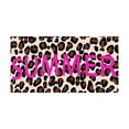 thumbnail image 2 of TopLLC Beach Towel Microfiber Beach Towel Super Lightweight Colorful Bath Towel Sandproof Beach Blanket Multi-Purpose Towel For Travel Swimming Pool 28x55 Inch on Clearance, 2 of 5
