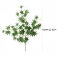 thumbnail image 3 of EGNMCR Halloween Decorations, Thanksgiving Decorations 1 PCS Fall Decor Artificial Silk Maple Leaves Branches Set 35.43 Inch Fall Stems Faux Maple Leaves For Wedding Bouquet Table Maple Leaf Bunch, 3 of 6