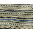 thumbnail image 4 of oneOone Viscose Jersey Tissu Imprimé Géométrique Ikat BTY 60 Pouces de Large, 4 of 4