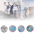 thumbnail image 4 of Glowing Reflective Basketball Holographic Luminous Party Home Outdoor Decoration, 4 of 7