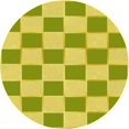 thumbnail image 1 of Ahgly Company Tapis d'Intérieur Lavable à la Machine, Carré, Transitionnel, Vert Pistache, Tapis de Zone, 3 Pieds Carré, 1 of 7