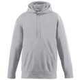 thumbnail image 4 of Youth Wicking  Fleece Hoodie L Athletic Grey, 4 of 5