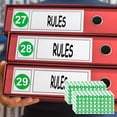 thumbnail image 4 of UsTZtai under $5! 10 Sheets 1 Inch Number Stickers 1-50, Multi-color Digit Stickers for Labeling Decoration, Self-Adhesive Stickers for Mailbox Scrapbook, 4 of 6