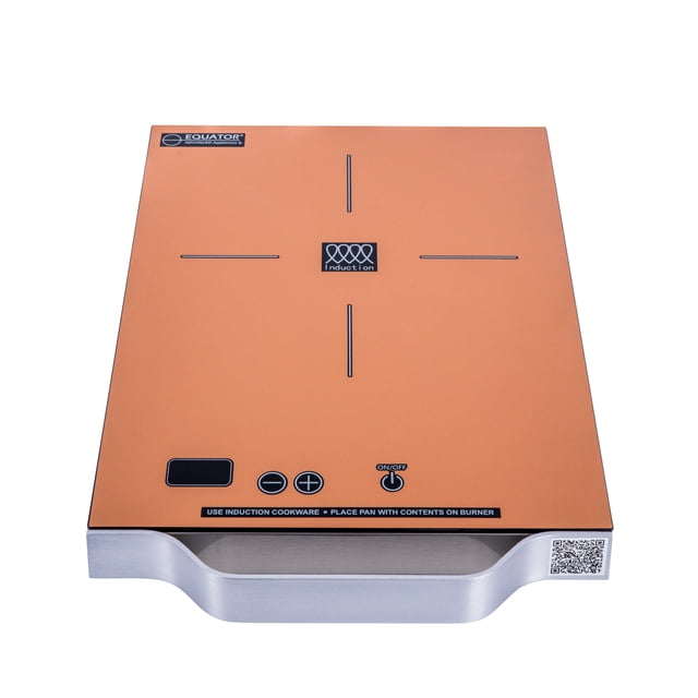 Equator 11" Portable One-Burner Induction Cooktop LIGHT AlumInum Handle 110V