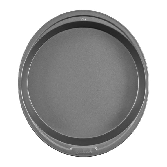 Moule à gâteau rond Les essentiels en acier antiadhésif de GoodCook, 9 po, gris