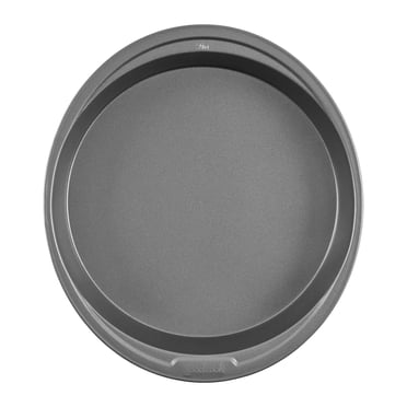 GoodCook Everyday Nonstick Steel Round Cake Pan, 9", Gray