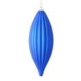 thumbnail image 1 of Vickerman M183202M 8 in. Blue Matte Line Finial Ornament  4 per Bag, 1 of 3