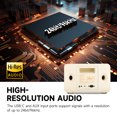 thumbnail image 3 of Edifier D32 Haut-Parleur Bluetooth Sans Fil de Table, Système Audio Wi-Fi et Bluetooth 60 W RMS Compatible avec AirPlay2, Blanc, 3 of 7