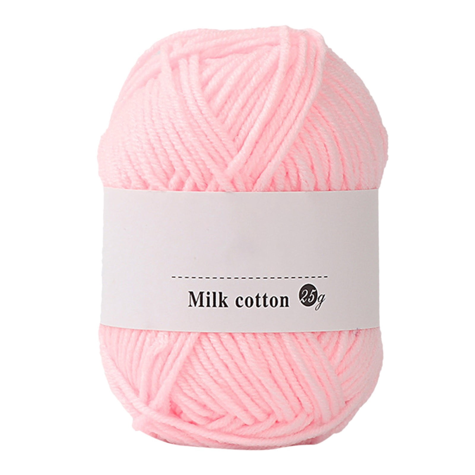 ZZkhGO Hand Knitting Cotton Yarn 25g, Soft Baby Milk Crochet Wool ...