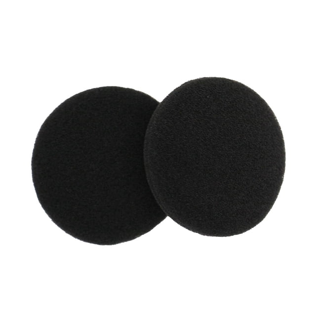 Maoww 1 Paire de Coussinets d'Écouteurs Ronds pour Casque de Jeu Protection Auditive Coussinets en Éponge Respirants 45mm