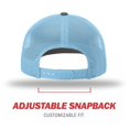 thumbnail image 4 of Casquette Trucker Snapback Ajustable, Ajustable, Bleu CharcoalColumbia, 4 of 6